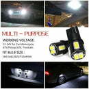 10Pcs 12V T10 SMD Wedge LED Light Bulb Globe White 2825 168 192 194 W5W 501 158