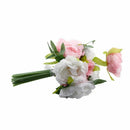 flowers peony silk wedding 10 head bouquet decorative ornaments artificial