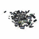 125 Pieces 1uF electrolytic capacitors 2200uF 25 Values assorted assortment I4D9