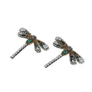 2 PCS Dragonfly Patches,Iron On Patches Or Sew on for Clothing Glitter Sequin
