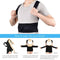 Back Posture Corrector Shoulder Lumbar Brace Spine Support Belt Adjustable  V8J5