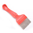 Stainless Steel Tine Honey Comb Wax Extracting Fork Uncapping Scratche Kw