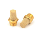 5Pcs Solenoid components Valve Pneumatic Filter Noise Silencer 1/4" PT Thread M&