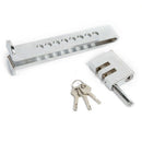 1X(Reliable Alloy Steel Anti-Theft Lock Security Supplies Device Auto Car C