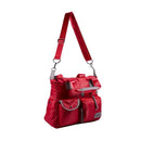 red New Ladies Fashion Waterproof Oxford Tote Bag Casual Nylon Shoulder Bag