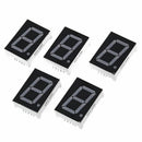 5 Pcs Common Cathode 10 Pin 1 Bit 7 Segment 1" Red LED Display Digital Tube D6Z9