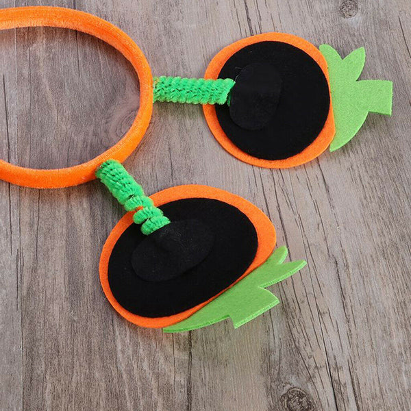 Halloween Headband Pumpkin Hair Band Hair Hoop Costume Dress up Party Supplies