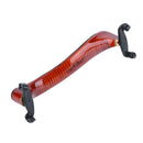 Adjustable Wood Rubber Violin Shoulder Rest Padded for 3/4 4/4 Size Violin A