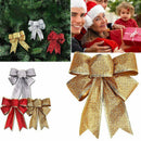 4Pcs 25x18cm Decoration Ornament Hanging Knot Bowknot Butterfly Decore Tree S4C7