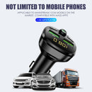 HY87 Car FM Transmitter Bluetooth 5.0 Handsfree MP3 Player USB Fast Charger