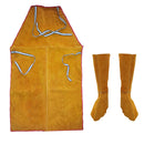 Leather Welders / Blacksmiths Apron Leather Heat-Resistant Welding Spats