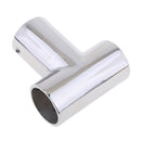 Marine Boat Yacht 316 Stainless Steel Handrail 3 Way Tee 1.26 Inch 32mm Tube