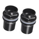 2PCS Aquatic Fish Tank Water Tube Valves Joint Connector Kit 32mm Dia