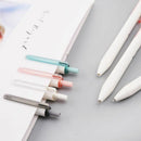 12pcs 0.5mm Gel Pen w/ Black Refills Neutral Pens Office School Writing Supplies