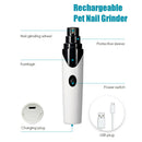 Rechargeable Pet Dog Nail Grinders USB Charging Pet Nail Clippers for  OZ