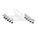 metal hangers Pants Hanger Strong Skirt hangers anti-reflective Clothes han Q4A9
