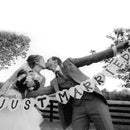 Just Married Garland Wedding Banner Car Bunting Western Venue Party Decor Sign3C
