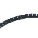 Spiral Tube Cable Wire Wrap Computer Cord Management 30mmx3M Black