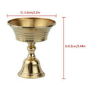 Handmade Ghee Lamp Holder Buddhism Oil Lamp Candle Holder Decor Dia 56mm