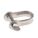 5mm Stainless Screw Pin Bow Shackle Corrosion Resistance for Marine or Yacht