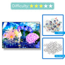 1000 Pieces DIY Puzzle Beauty Flower Paper Jigsaw Toys Educational Picture
