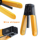 Stripping Tools Crimping Pliers Terminal Crimper Cable Cutter Wire Stripper A