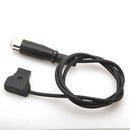 Pack of 2 Male D-Tap B Type Power Tap to 4-Port Female D-Tap Hub Adapter