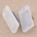 Pair White LED Number License Plate Lamp Light Fit for Audi A3 A4 RS4 A6 A8 Q7