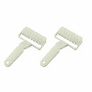 2x Dough Bread Cookies Pie Cakes Lattice Pastry Cutter Roller Home Kitchen Tool