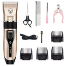 Professional Pet Hair Trimmer Kit Electric Dog Cat Grooming Clipper Machine