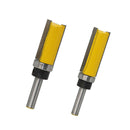 2pcs Straight Router Bits 8mm Shank