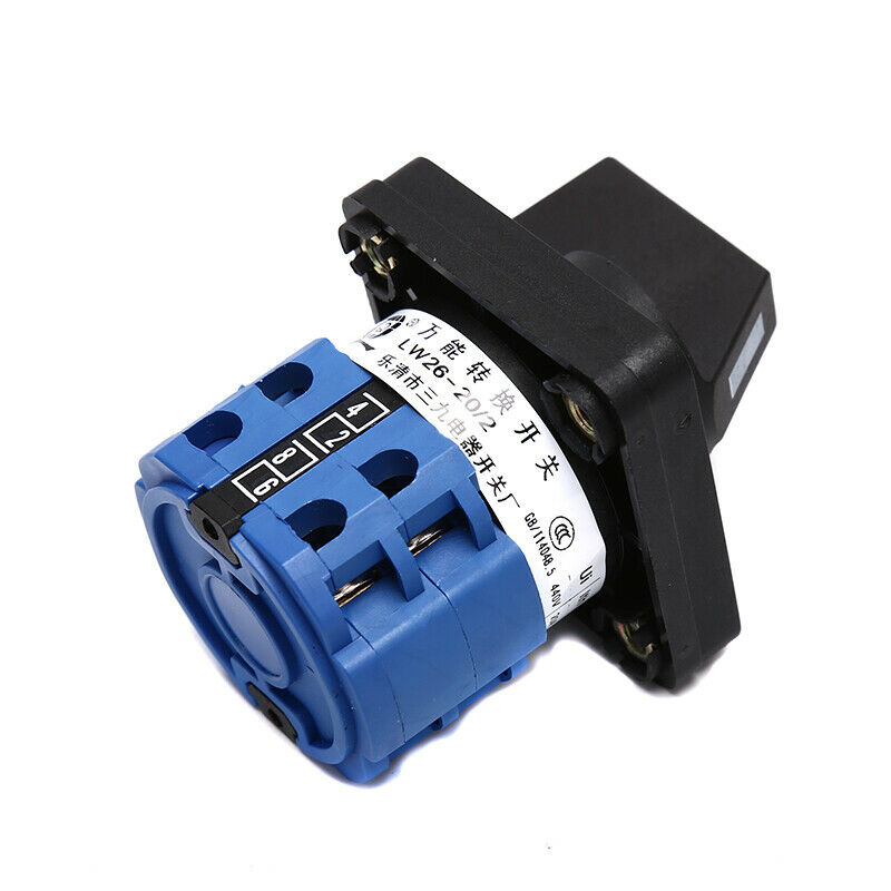440V 20A 4-Position 0-1-2-3 Rotary Selector Changeover Switch Stock LW26-20 Bj