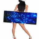 Gaming Mouse Pad Locking Edge Large Mouse Mat PC Computer Laptop Mousepad f