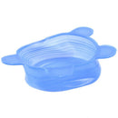 Silicone Stretch Lids 6 Pack Different Size Stretchable Food Covers for