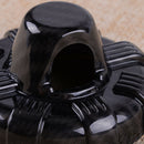 Carbon Fiber Style Antenna Base Cover fit for Jeep Wrangler JK JKU JL JLU 07-18