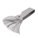 R26-80mm Measure Tool 16 Leaves Metal Radius Gauge Gage