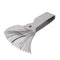 R26-80mm Measure Tool 16 Leaves Metal Radius Gauge Gage