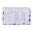 Guitar Accessories Measuring Ruler for Guitar Electric 95*63mm Stainless Steel U