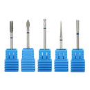 5pcs Nail Files Drill Bits Manicure Gels Removal Electric Carbide Polishing Head