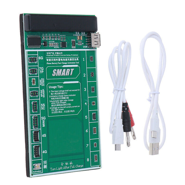 1Pc Fast Battery Tester Charger Phone Activation Board For Mobile Ph OZ