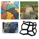 2x DIY Garden Decorative Stepping Mold Paving Pavement Driveway Brick Mould