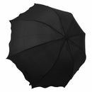 Anti-UV Lady Women Flouncing Princess Dome Parasol Sun/Rain Foldable Umbrel