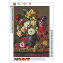 5D DIY Full Drill Diamond Painting Colorful Flowers Cross Stitch Embroidery