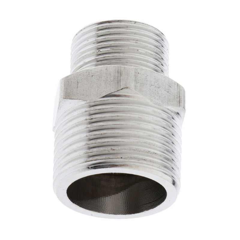 Stainless Steel Pipe Hex Male to Female Fitting Controlling Flow 1" x 3/4" NPT