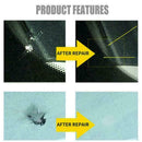 Windshield Repair Kit Quick Fix DIY Car Wind Glass Bullseye Rock Chip Crack W7V3