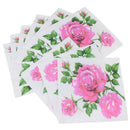 20Sheets Flower Paper Napkins for Decoupage Decorative Flower Party Tablew ab Gw