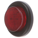 2X Red 2 inch 7 LED Round Side Marker Clearance Light FOR Truck Trailer Camper