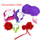4pcs 4 Sizes Fluff Ball Home Accessories Pompom Maker DIY Knitting Needlework