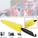 Car Sponge Handle Wheel Rim Tire Washing Cleaning Scrub Brush H7K8