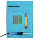 35Cm X 25Cm Watch Repair Work Pad Heat-Resistant Non-Slip Mat Watch Tool fo L9A4